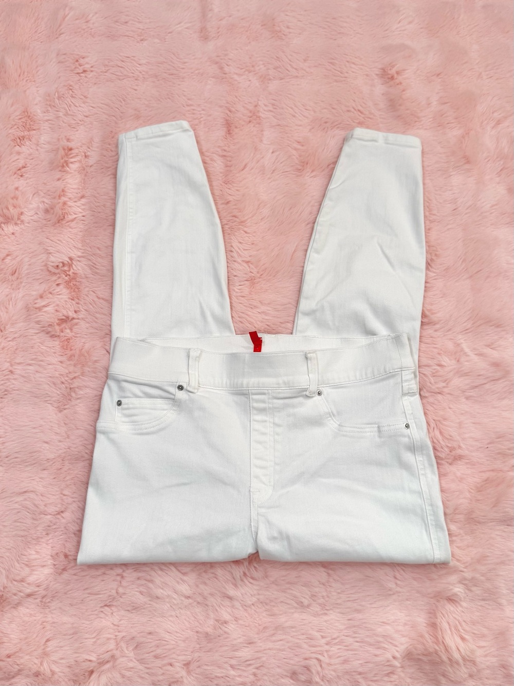 Spanx White Capri Jean Pants